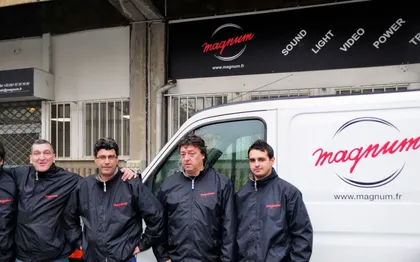 Photo de MAGNUM -  Prestation en lumière, son et vidéo