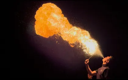 Photo de Cracheur de feu Roanne / La Tribe Performance 