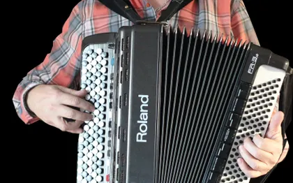Photo de Fred et son accordéon / Hauts-de-France