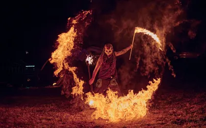 Photo de Compagnie Safire, Spectacle, animation feu, LED et artifices, Bretagne