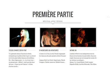 Photo de Spectacle Récital au Cabaret / LYON - RHONE ALPES