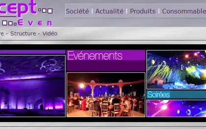 Photo de Entreprise de location de matériel pour l’évènementielle - CONCEPT EVEN - VAR