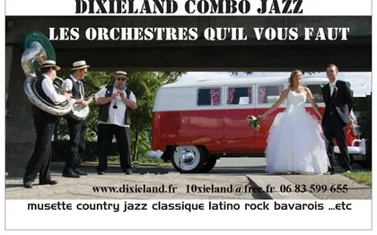 Photo de Trio jazz mariage - Lille - Groupe 10xieland
