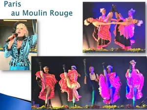 Spectacle Cabaret - Danseuses - Paris - Cancan - Revue Itinérante