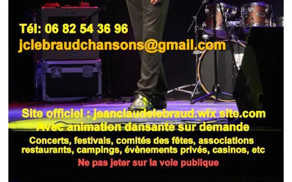 Photo de Jean-Claude LEBRAUD " LES VOIX DE VOS IDOLES "