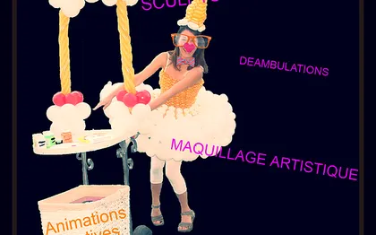 Photo de Maquilleuse enfants - sculpture ballons Rodez - Aveyron