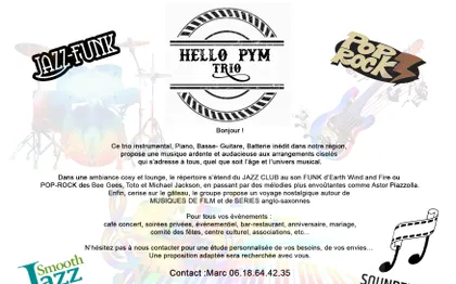 Photo de Hello PYM Trio / Musiciens Bordeaux