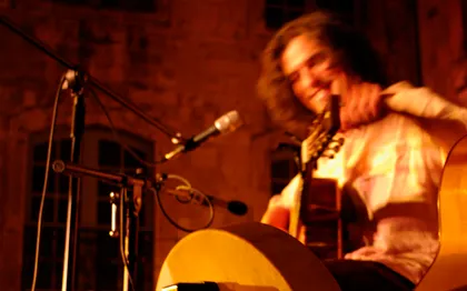 Photo de Aronne dell'Oro - Musicien Italien - Avignon 