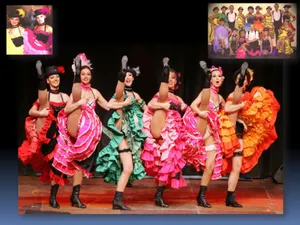 Spectacle Cabaret - Danseuses - Paris - Cancan - Revue Itinérante