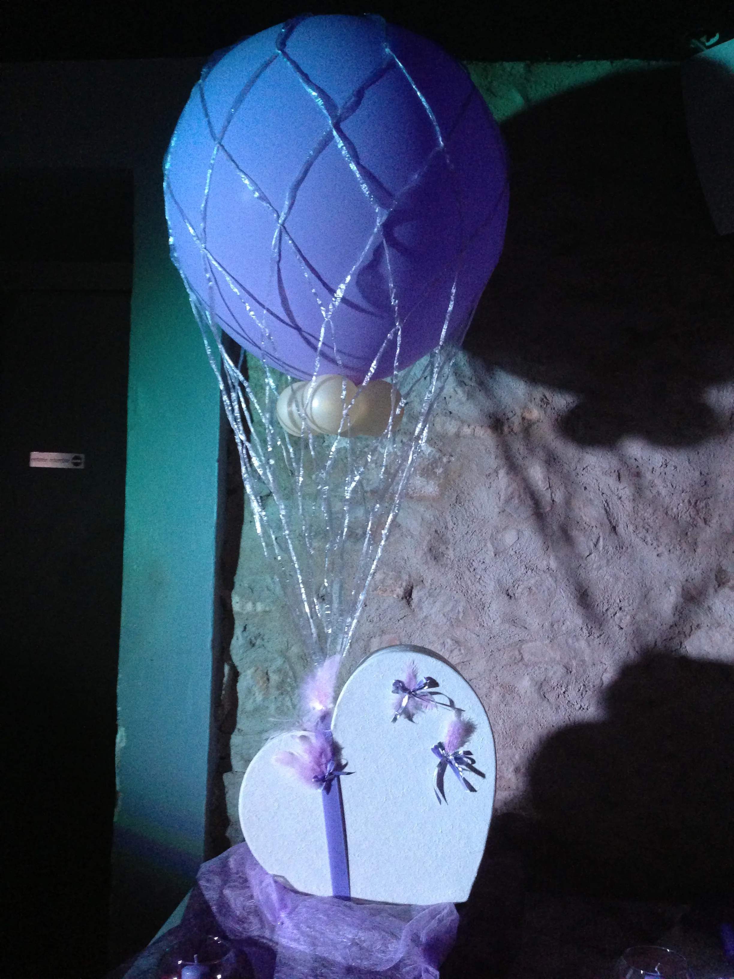 Urne ballon Baptème Ballon