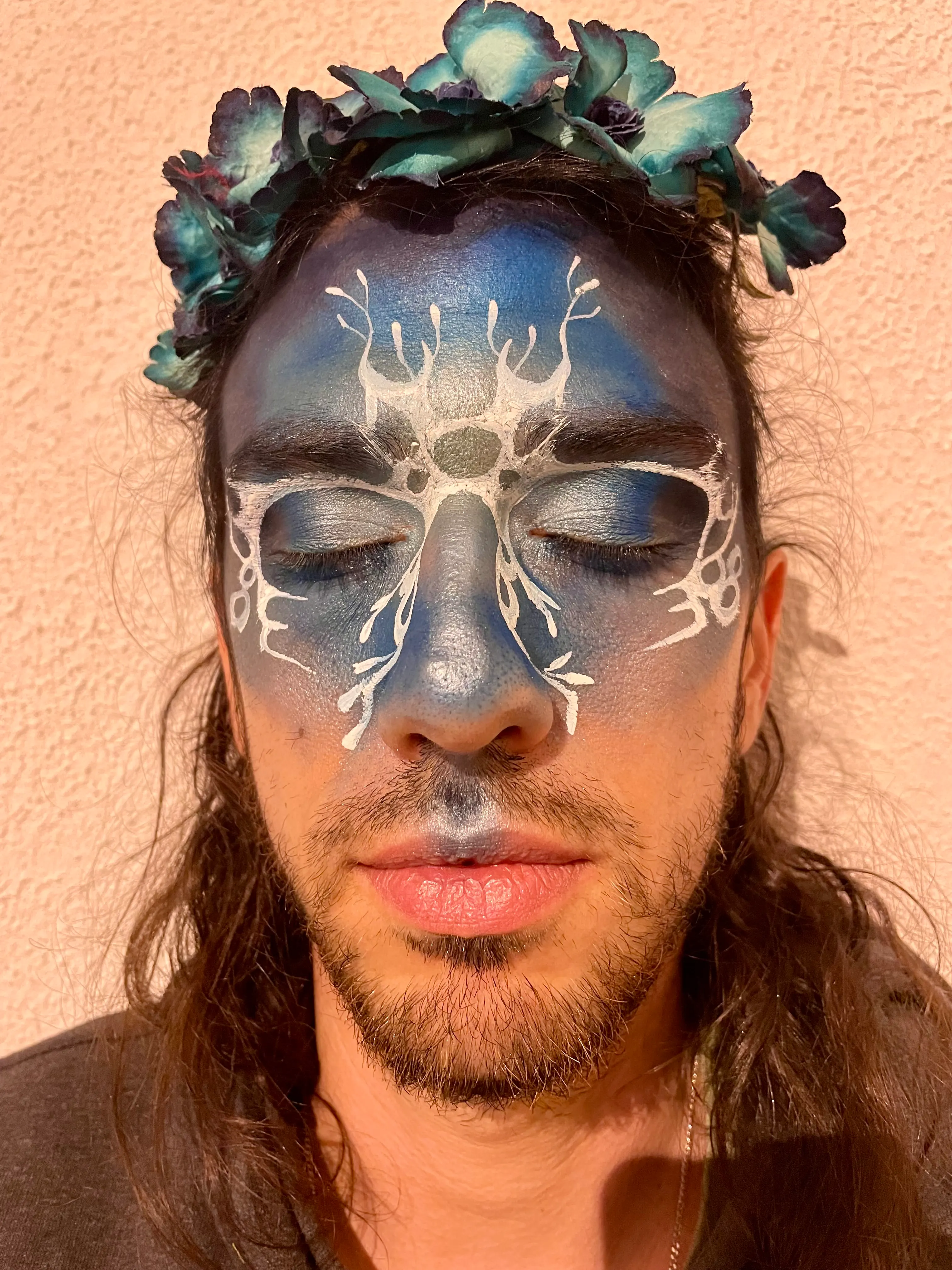 Maquilleuse pour halloween 