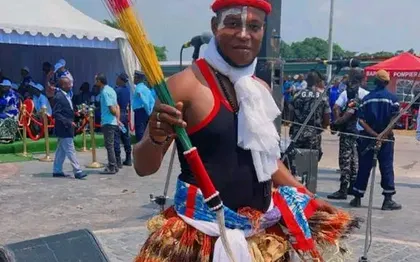 Photo de Davy Kassa Artiste de Brazzaville