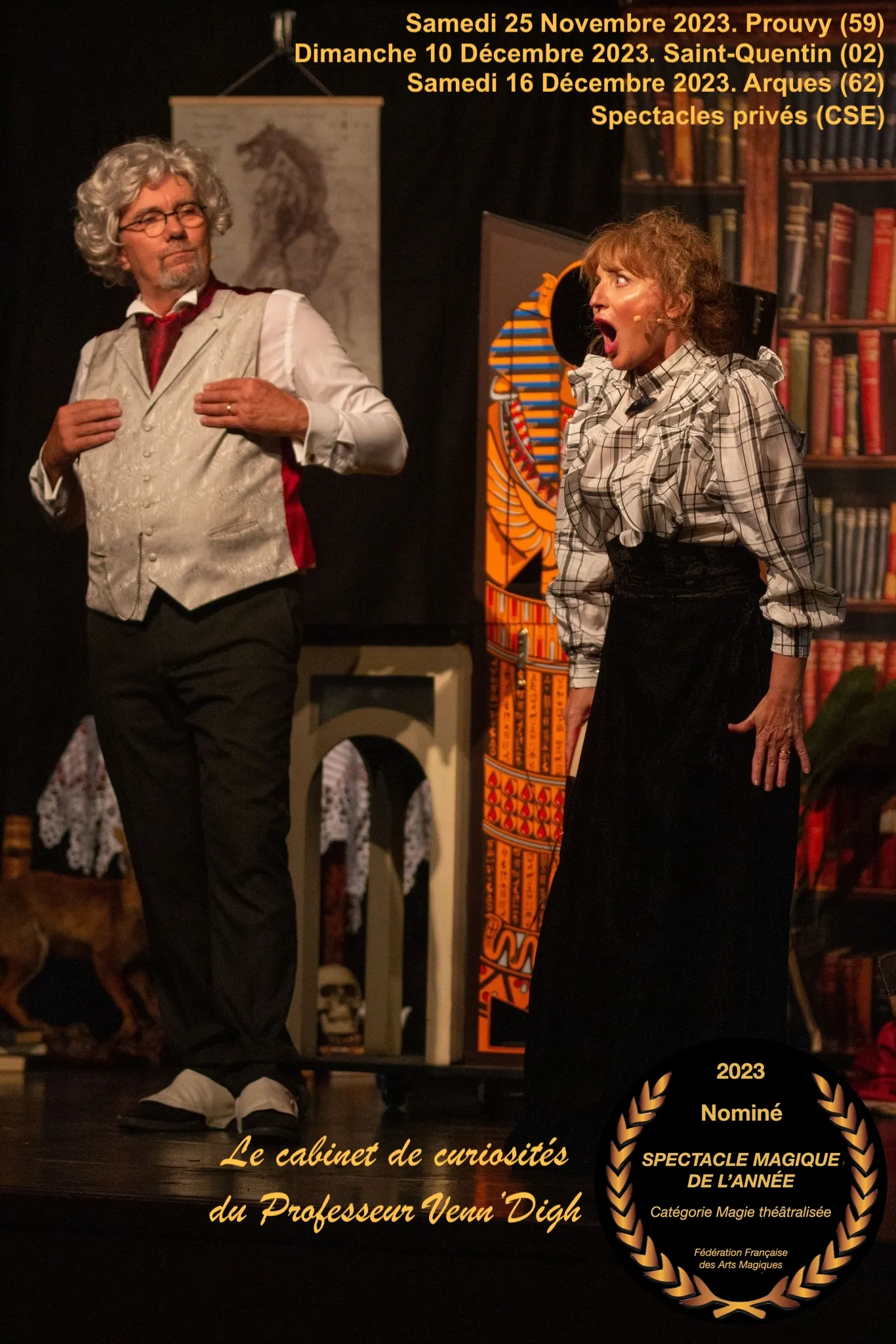 "Le cabinet de curiosités du Professeur Venn'Digh"