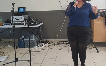 Photo de Audrey chanteuse professionnelle / Gard - Occitanie