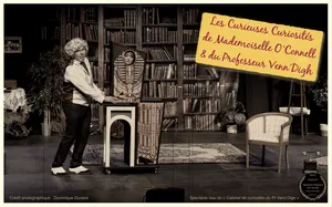 Affiche "Les curieuses curiosités de Mlle O'Connell et du Professeur Venn'Digh"