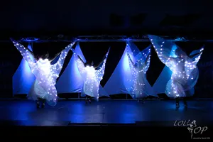 Lolipop spectacle musical surprise LED jeu lumières rêve émerveillement extase féérie