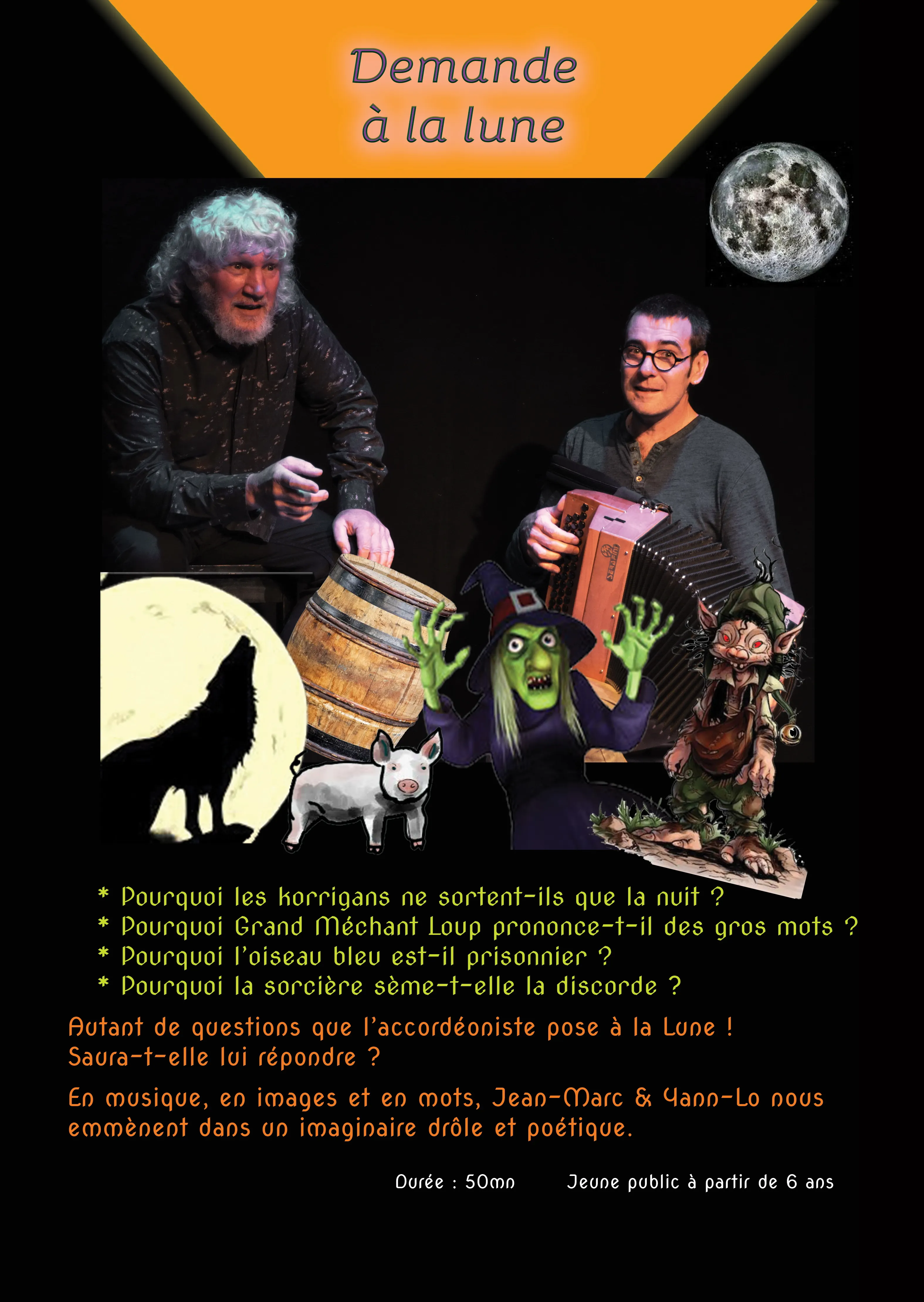 "Demande à la lune" à partir de 6-7 ans