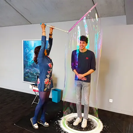 La Magie des Bulles, Artiste Nouvelle-Aquitaine