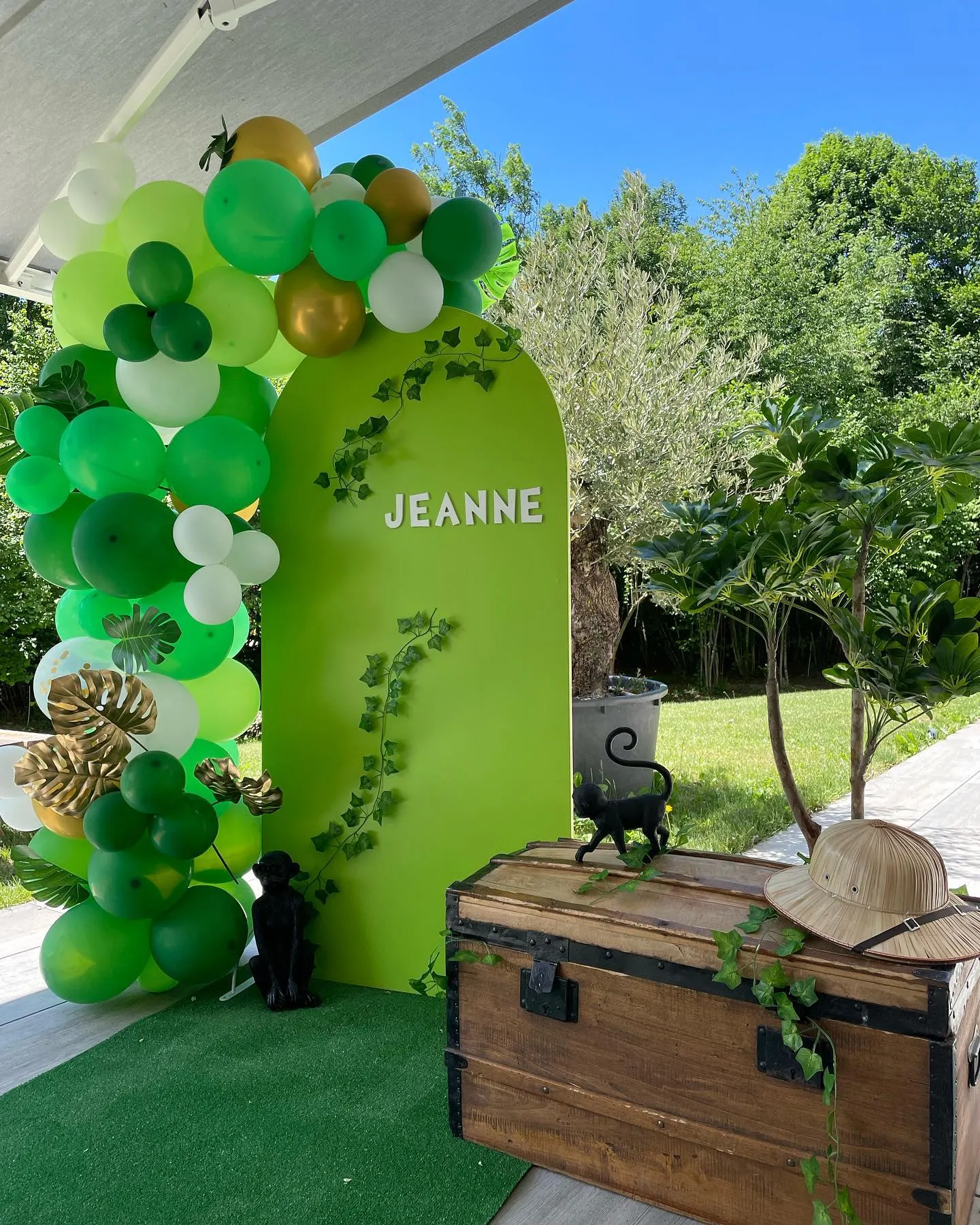 Anniversaire Jungle - La piñata