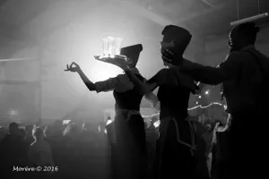 les serveurs soirée sapé en hiver à Sète