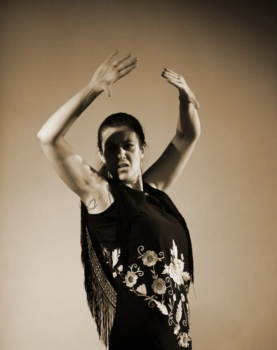 Albane Mathieu-Fuster, danseuse de la Compagnie Duende Flamenco
