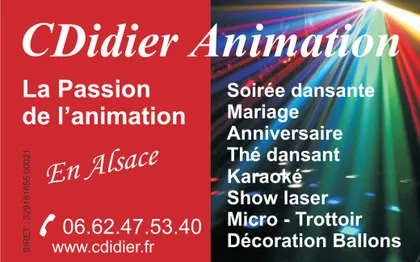 Photo de CDidier Animation - DJ - Colmar - Mulhouse - Oberentzen