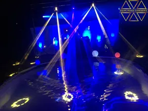 Démonstration de matériel en mode Pool Party