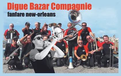 Photo de DIGUE BAZAR COMPAGNIE - JAZZ NEW ORLEANS - PAYS DE LOIRE