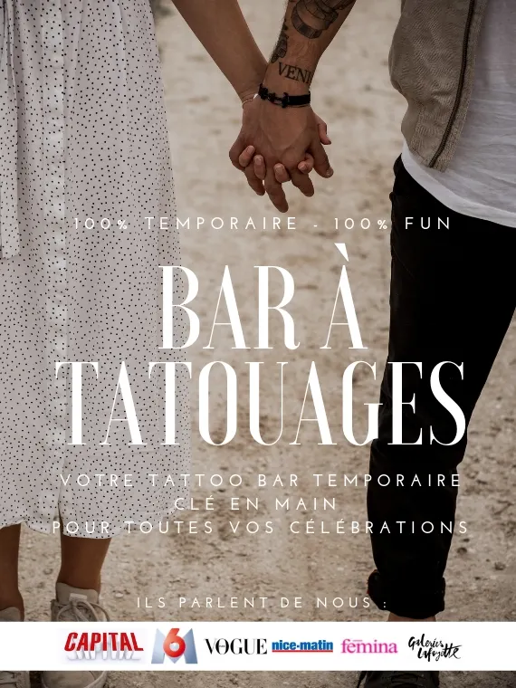 Animation bar à tatouages