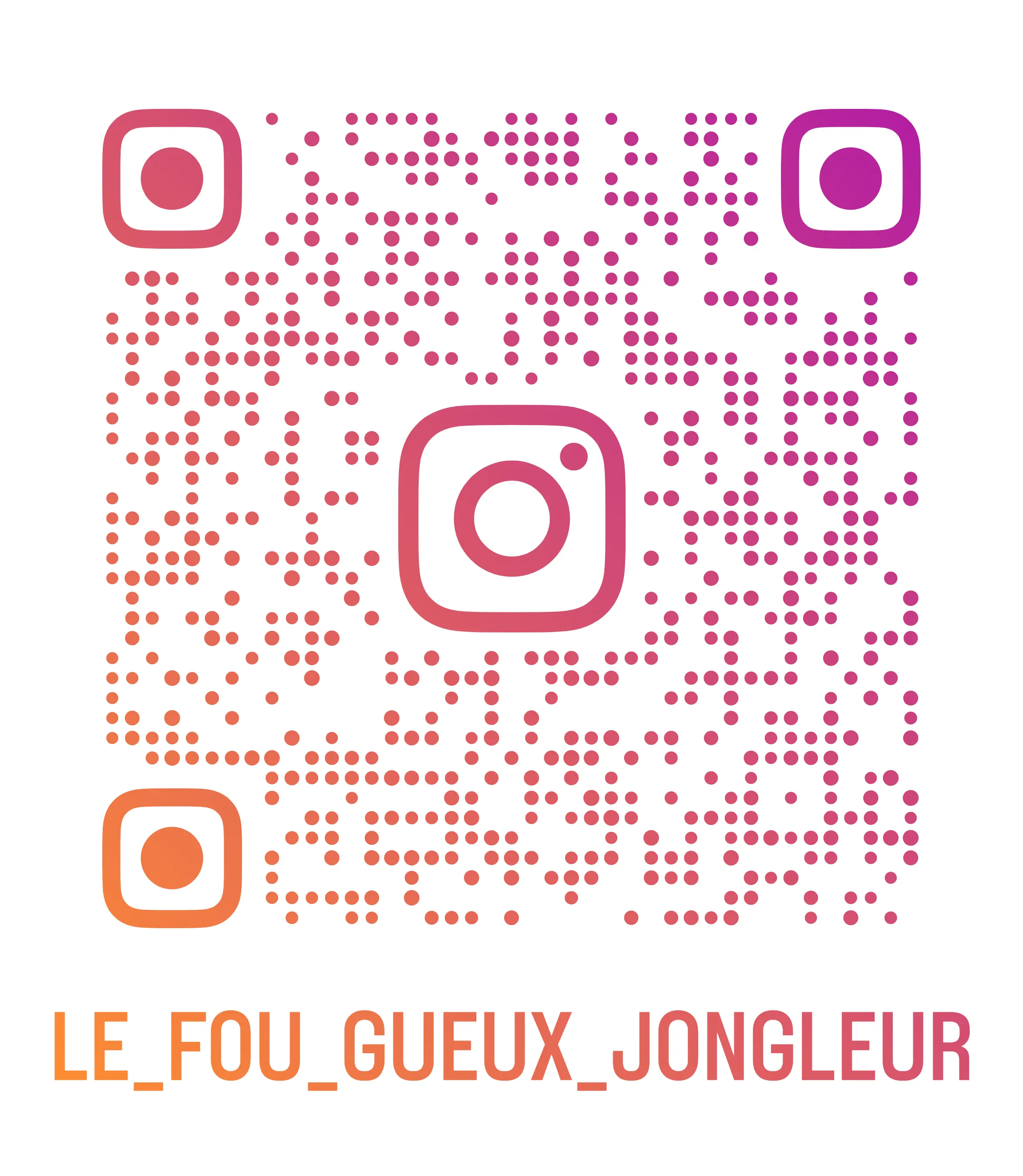 Le Fou Gueux Jongleur instagram 