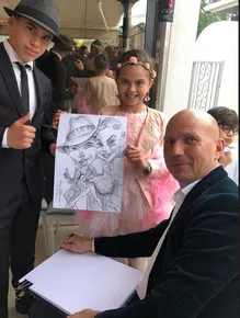 VICTOR - CARICATURISTE  &  PERFORMANCE SPEED PAINTING