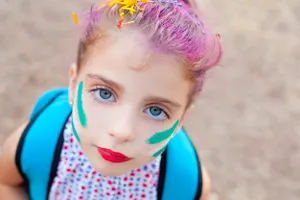 Make up enfants spectacle ,Carnaval, Halloween