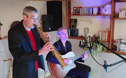Photo de hyper-loops duo instrumental