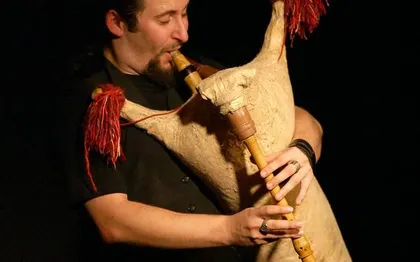 Photo de Conteur et musicien médiéval Florant MERCADIER