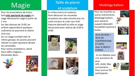 Animation tout public Lauragais / Toulouse