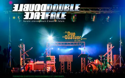 Photo de Double Face Groupe de Variété Française et Internationale pop rock.