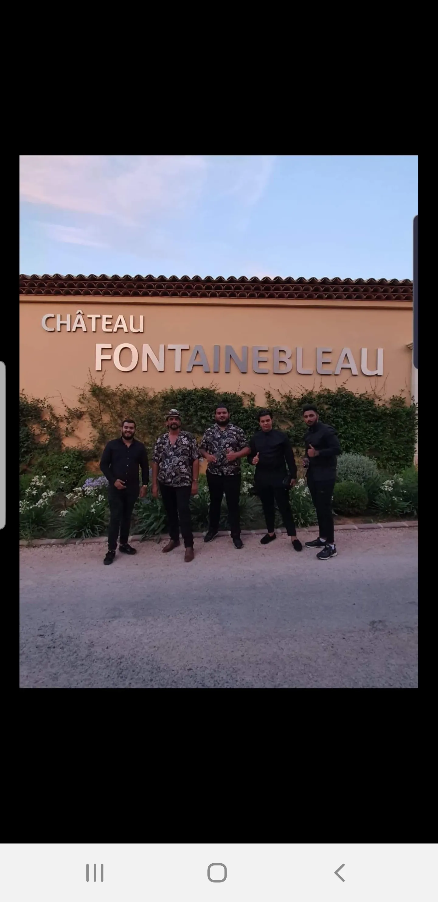 Concert au château de Fontainebleau 
