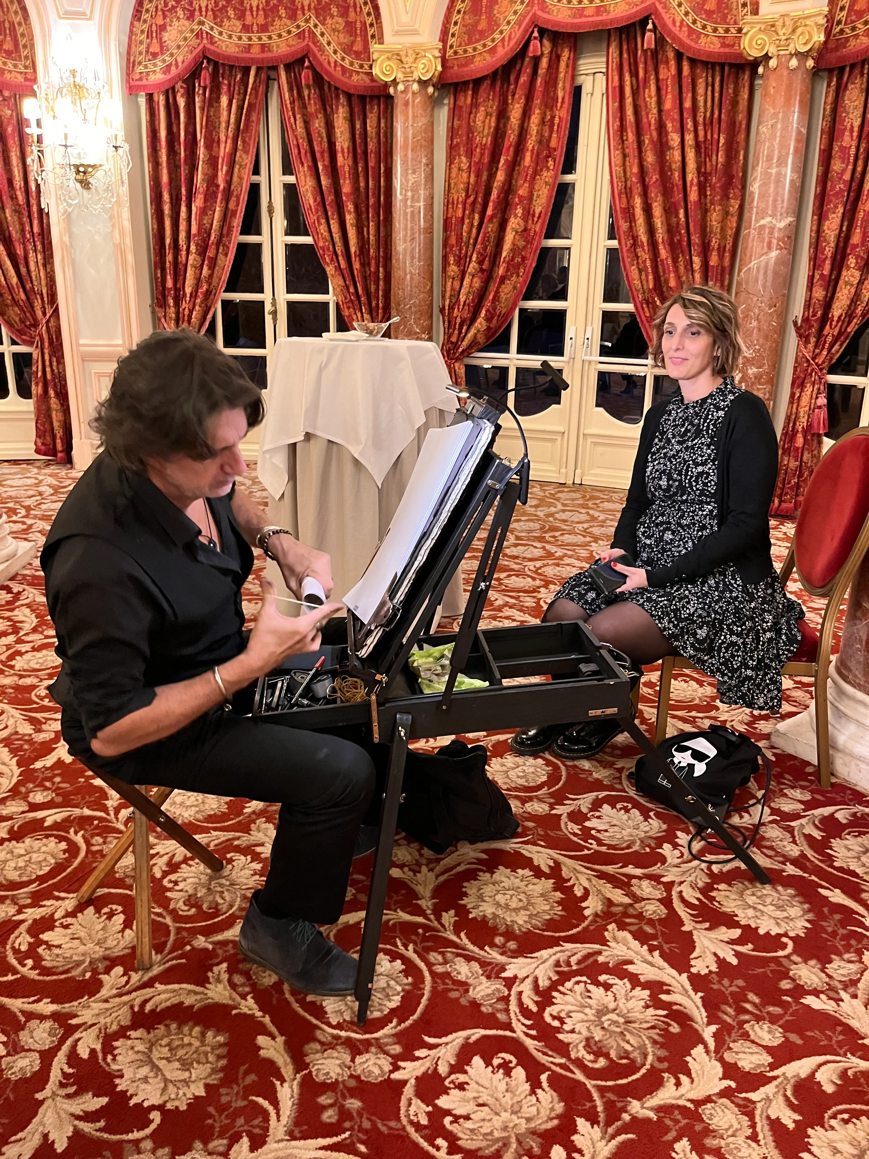 Arno à l’Hotel Hermitage de Monaco