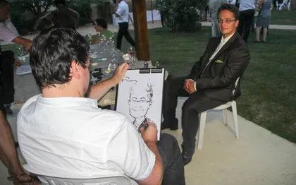 Photo de Grégory Demange Caricaturiste Lyon