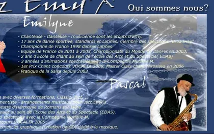Photo de Jazz Emy'x - Solo et Duo de Jazz - Chanteuse de Jazz - Animation Musicale - Valence - Grenoble 