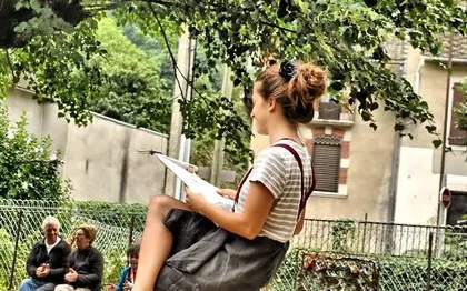 Photo de Acrobate - Jongleur - Initiation au cirque - Foix - Ariège