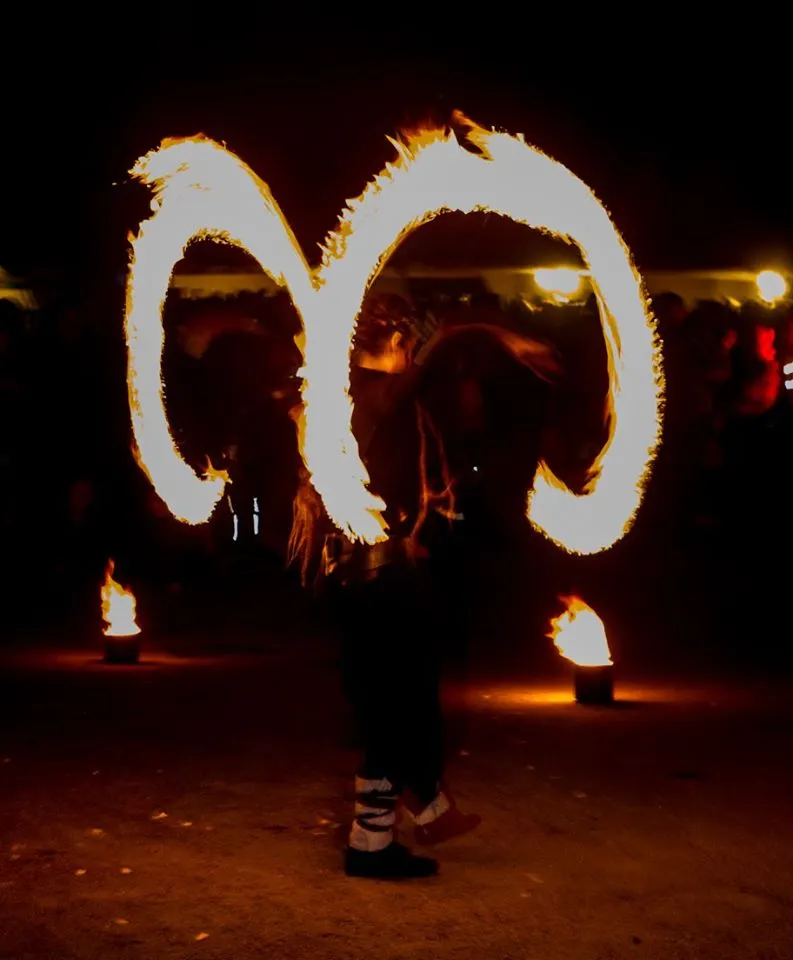 Artiste, Spectacle de feu Rouen