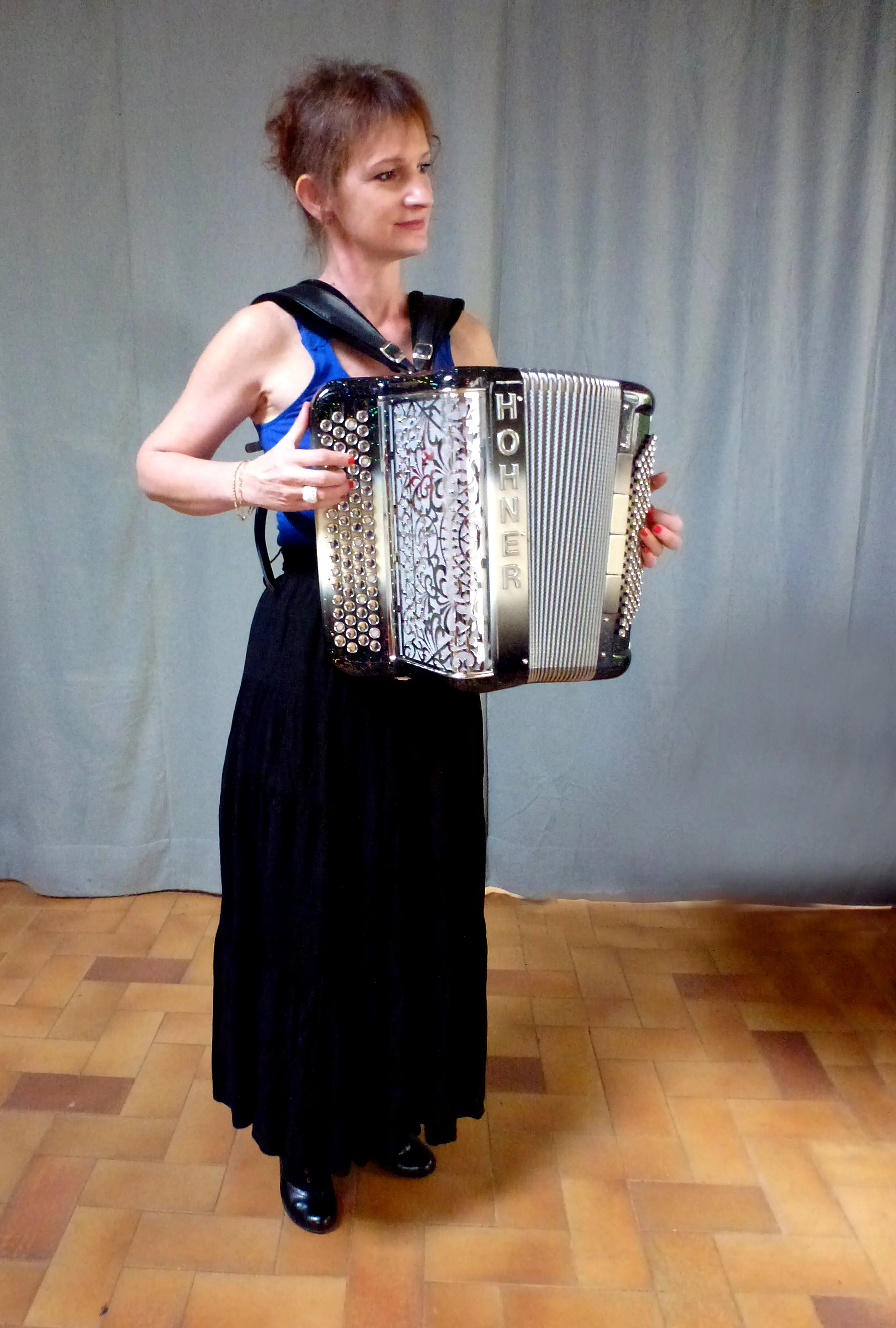 Photo Véronique et son accordéon