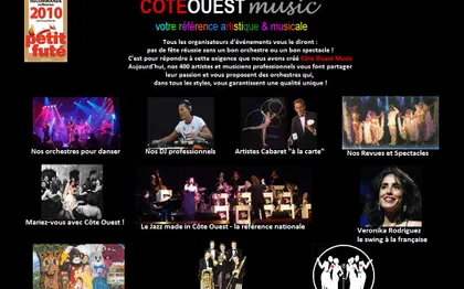 Photo de Cote Ouest Music - Artistes - Spectacles - NANTES - PARIS