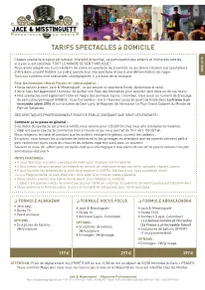 Jack & Misstinguett, Magiciens du Gers, Toulouse, Bordeaux