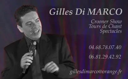 Photo de Gilles Di MARCO - Chanteur - Crooner 