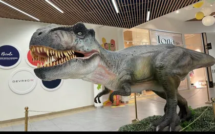 Photo de Exposition pour centre commercial : Le règne des dinosaures