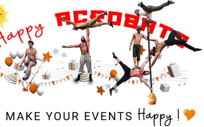 Photo de Happy Acrobats | Numéro de cirque : Pole, Jonglage, Diabolo / ALSACE
