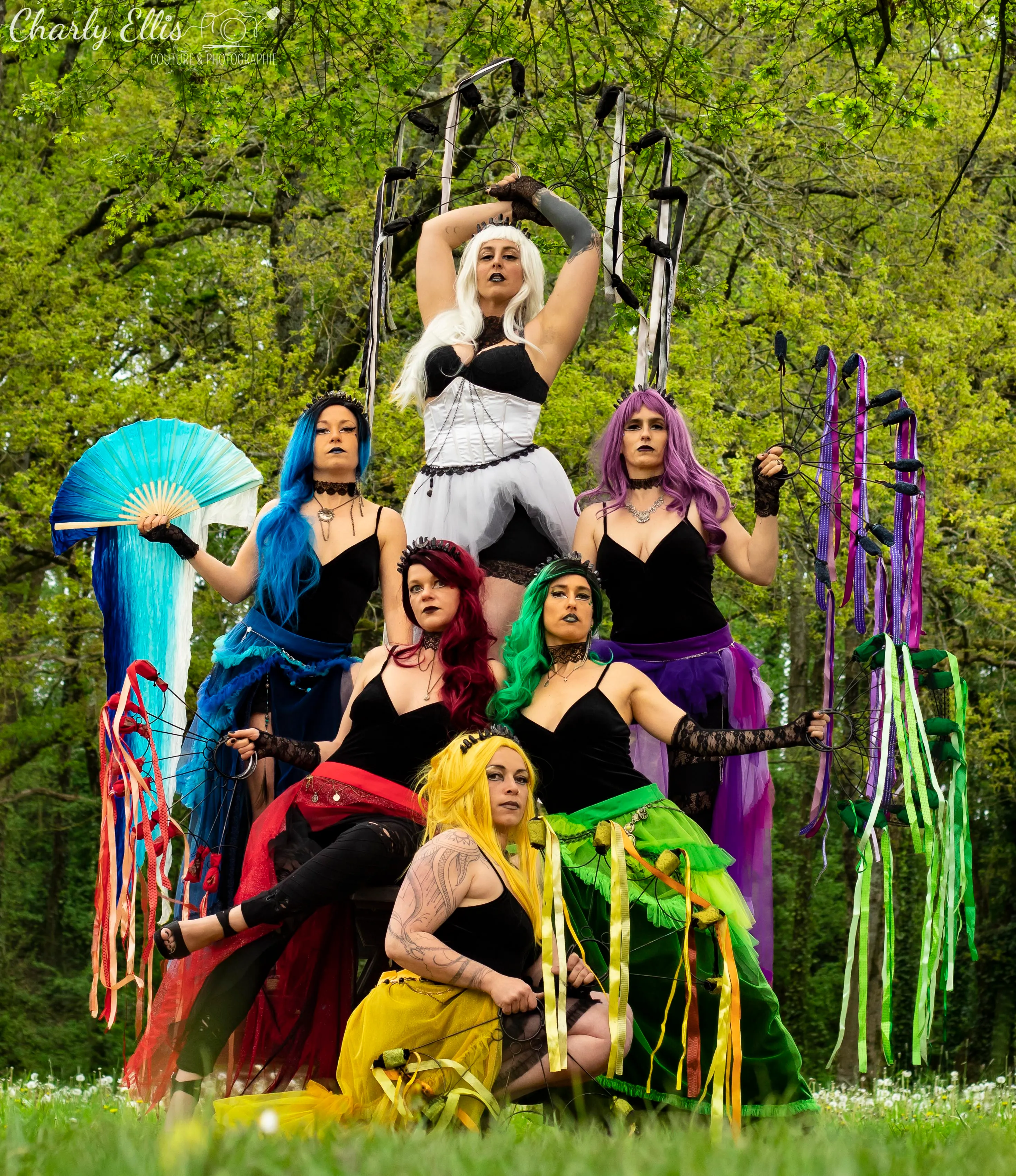 "Mélusines" rubans déambulation
