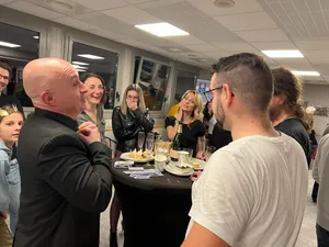 close up et mentalisme, lors des soirées de voeux et remises de médailles des CAF de la manche